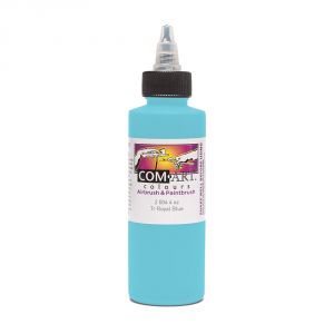 Com Art Colours Acrylic Transparent Royal Blue 4 oz