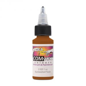 Com Art Colours Acrylic Transparent Sunwashed Flesh 1 oz