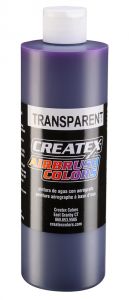 Createx Airbrush Colors Transparent Red Violet, 16 oz.