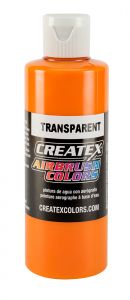 Createx Airbrush Colors Transparent Sunrise Yellow, 4 oz.