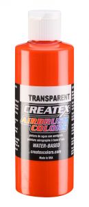 Createx Airbrush Colors Transparent Sunset Red, 4 oz.