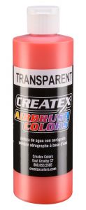 Createx Airbrush Colors Transparent Sunset Red, 8 oz.