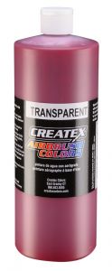 Createx Airbrush Colors Transparent Burgundy, 32 oz.