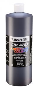 Createx Airbrush Colors Transparent Dark Brown, 32 oz.