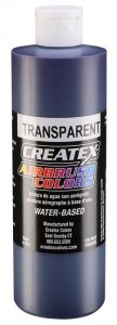 Createx Airbrush Colors Transparent Purple, 16 oz.