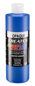 Createx Airbrush Colors Opaque Blue, 16 oz.