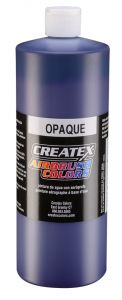 Createx Airbrush Colors Opaque Purple, 32 oz.