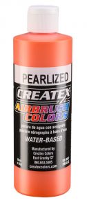 Createx Airbrush Colors Pearl Tangerine, 8 oz.