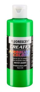 Createx Airbrush Colors Fluorescent Green, 4 oz.