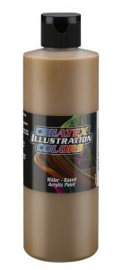 Createx Illustration Colors Yellow Ochre, 8 oz.