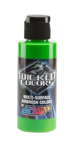 Createx Wicked Colors Apple Green, 2 oz.