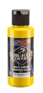 Createx Wicked Opaque Colors Hansa Yellow, 2 oz.