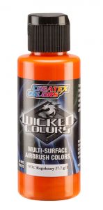 Createx Wicked Opaque Colors Pyrrole Orange, 2 oz.