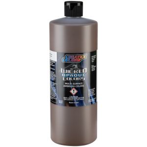 Createx Wicked Opaque Colors Burnt Umber, 32 oz.