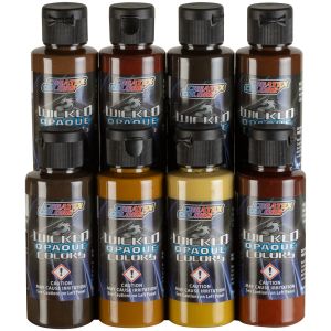 Createx Wicked Colors Opaque Earth Tones Set, 2 oz.