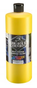 Createx Wicked Colors Pearl Yellow, 32 oz.