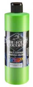 Createx Wicked Colors Pearl Lime Green, 16 oz.
