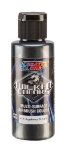 Createx Wicked Colors Metallic Charcoal-Viola, 2 oz.