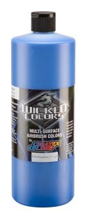 Createx Wicked Colors Pearl Electric Blue, 32 oz.