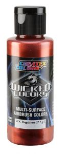 Createx Wicked Cosmic Sparkle Autumn Red, 2 oz.