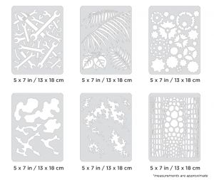 Artool  FX4 Mini Series Set Freehand Airbrush Template by Craig Fraser