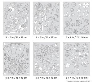 Artool  Kustom Kulture FX Mini Series Freehand Airbrush Template by Craig Fraser