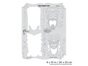 Artool Tiki Master Tribal Tiki Freehand Airbrush Template  by Dennis Mathewson