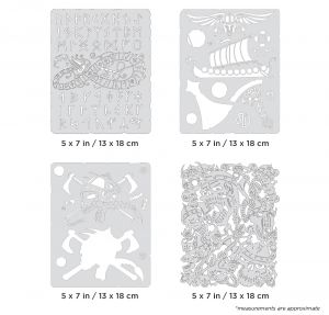Artool Viking FX Mini Series Freehand Airbrush Template Set by Craig Fraser
