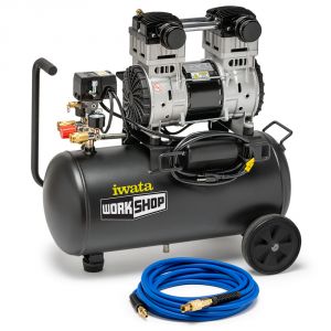 Iwata Workshop IWC28S Quiet Air Compressor