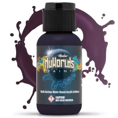 Medea NuWorlds Paint Deep Bruise Purple 1 oz