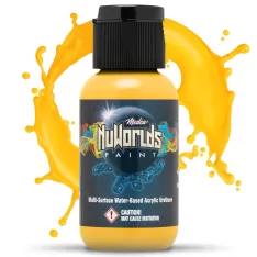 Medea NuWorlds Paint Impenetrable Chrome Yellow 1 oz