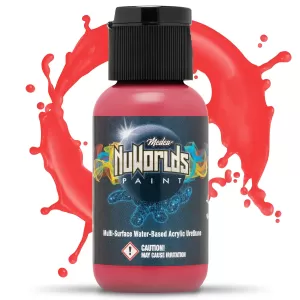 Medea NuWorlds Paint Impenetrable Red 1 oz product imagery